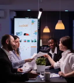 Virtual assistant supporting sales and business development teams