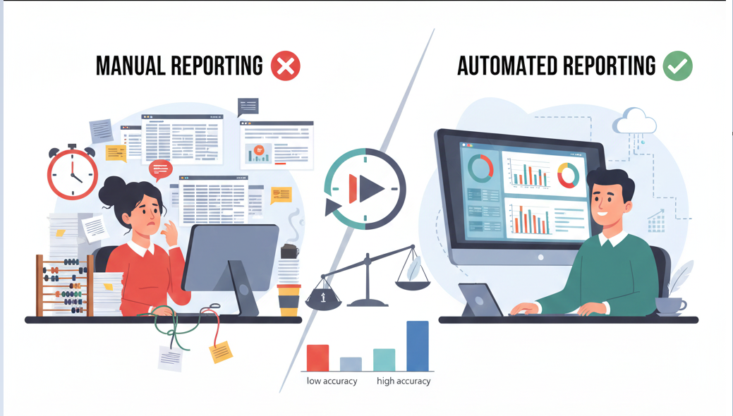 Manual vs Automated Reporting: Key Differences and Business Impact