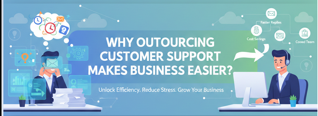 Why Outsourcing Customer Support Makes Business Easier?
