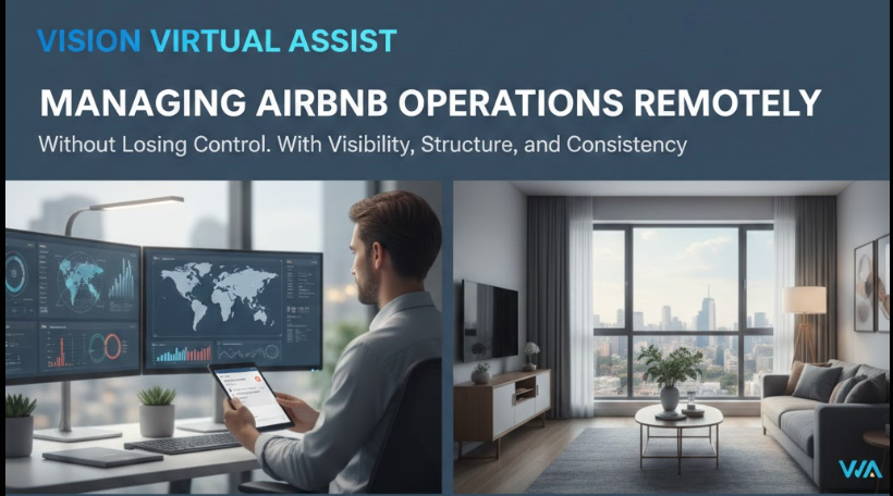 Manage Airbnb Remotely Without Losing Control | Vision Virtual Assist